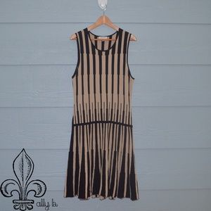 ⚜5twelve black and taupe dress⚜